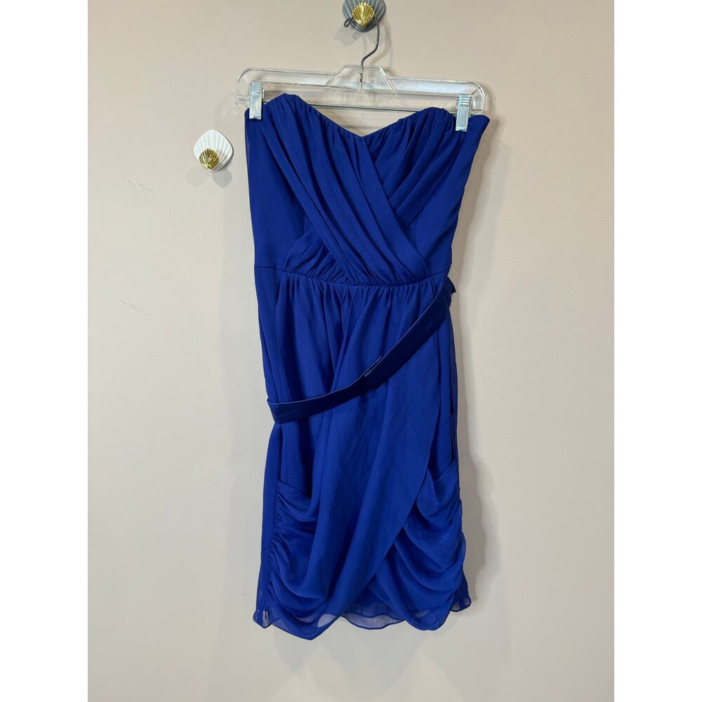 Lela Rose Bridal Chiffon Sweetheart LR180 Dress Size 8